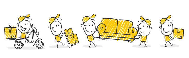 Moving illustration